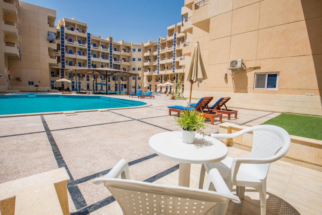 Poolside With Patio Near El Gouna Leilighet Hurghada Eksteriør bilde