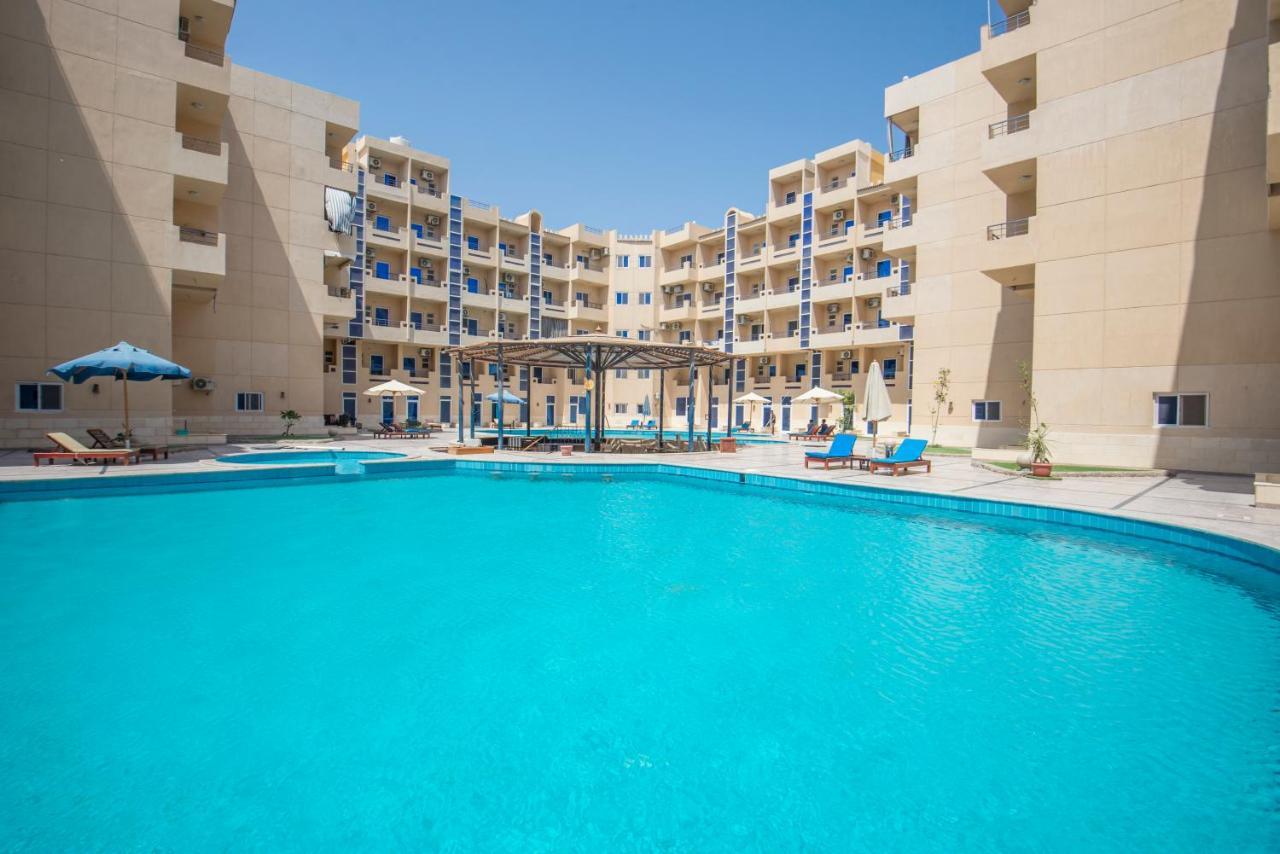 Poolside With Patio Near El Gouna Leilighet Hurghada Eksteriør bilde